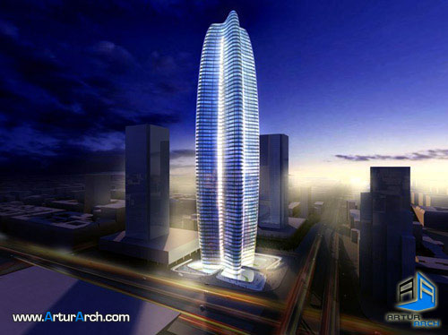 _liliu_draw_برج لیلیوم-lilium-tower